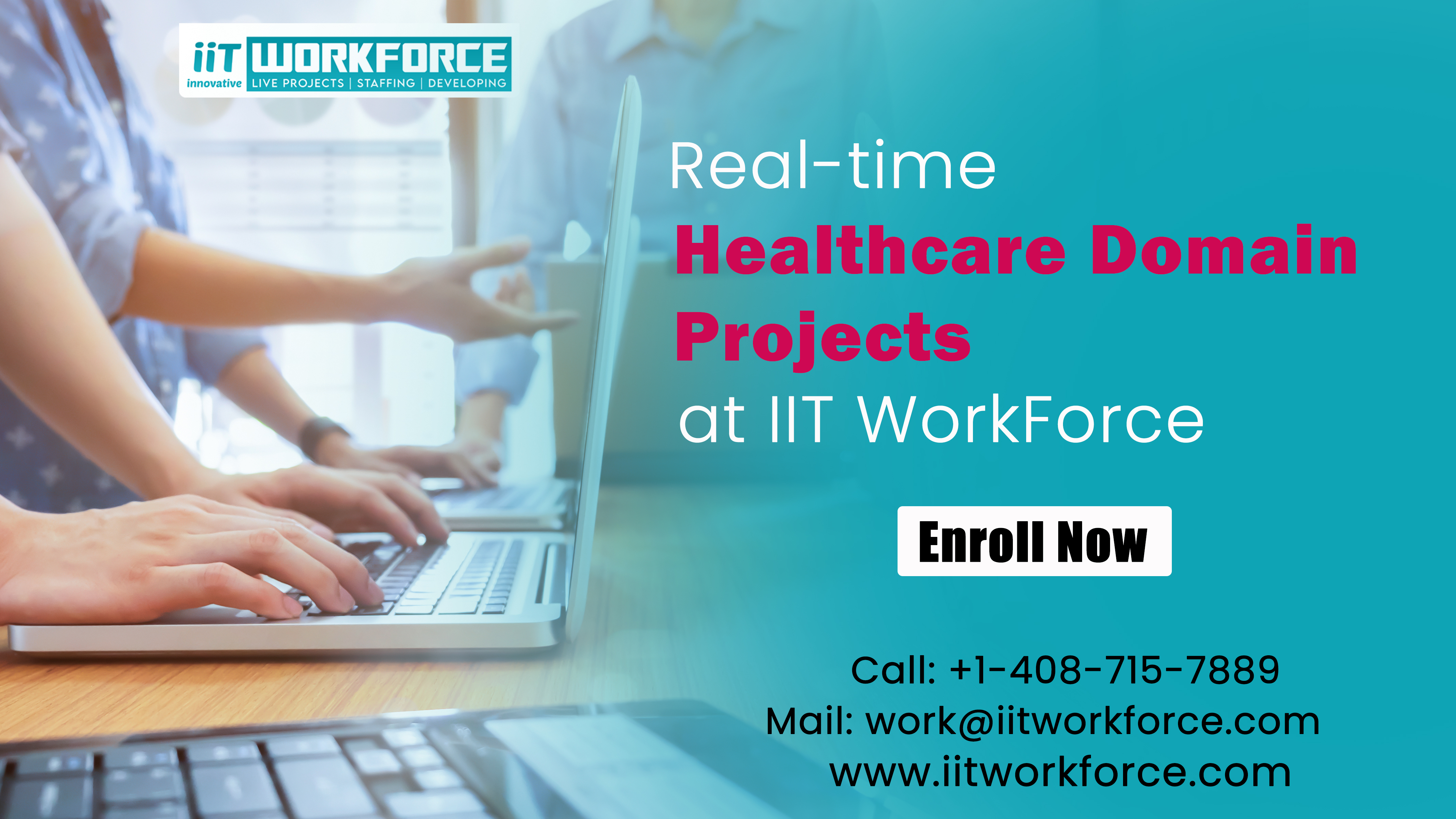 Real-time healthcare domain projects at iiT WorkForce
