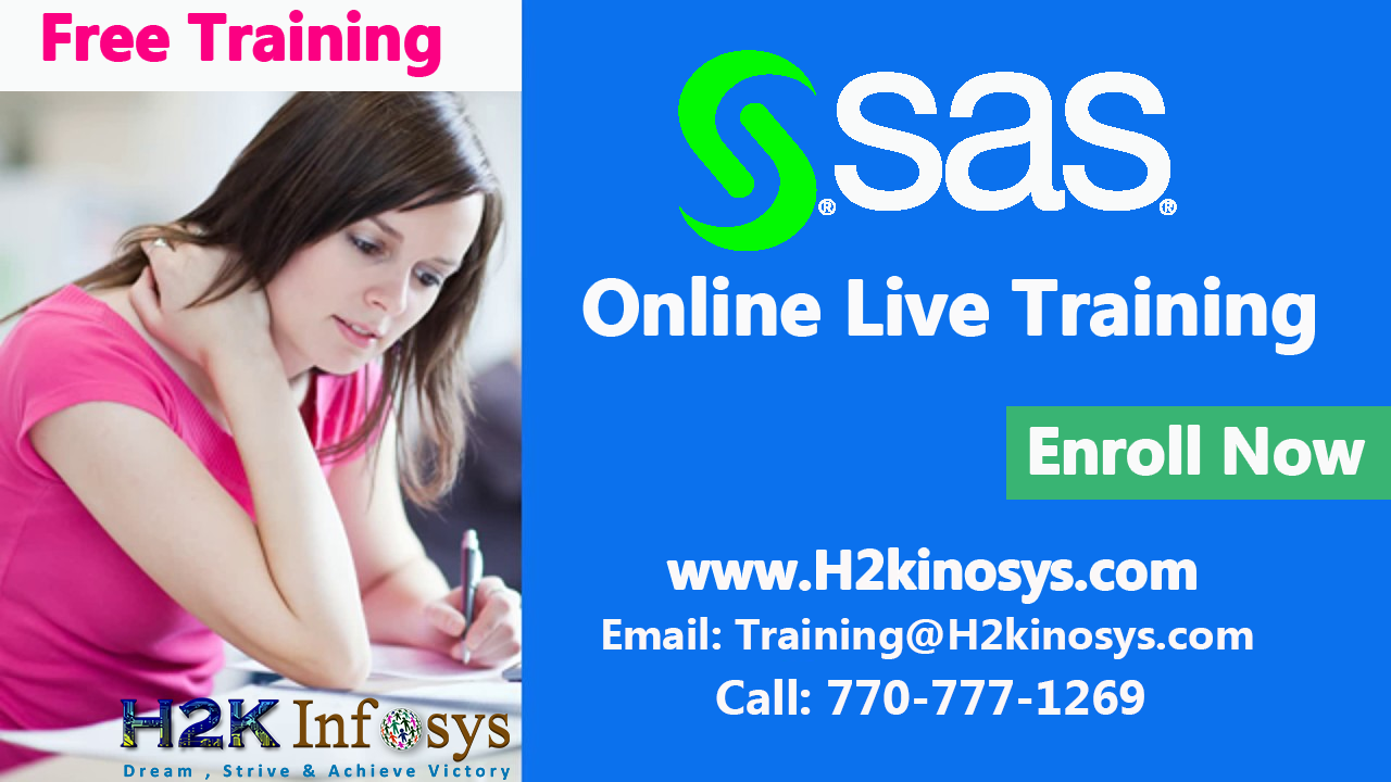 SAS Training Classes and Placement Assistance
