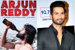 Arjun Reddy, Shahid Kapoor movies, arjun reddy goes to bollywood, Padmavati Arjun Reddy, Shahid Kapoor movies, arjun reddy goes to bollywood, Padmavati