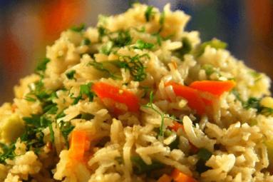 Healthy Brown Rice Pulao recipe! Healthy Brown Rice Pulao recipe!