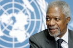 United Stations secretary-general Kofi Annan, Former UN Chief Kofi Annan, former un chief kofi annan dies at 80, Kofi annan