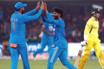 India Vs Australia scoreboard, India Vs Australia second ODI, second odi india beat australia by 99 runs, Ravindra jadeja