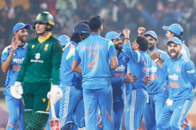 First ODI: India beat South Africa by 17 Runs