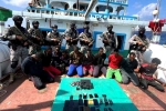 Indian Navy ship breaking, Pakistani nationals, indian navy ship rescues vessel with 19 pakistani nationals, Gaza