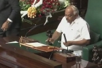 Speaker, Speaker, karnataka floor test update congress leader k r ramesh kumar elected as speaker, Kumaraswamy