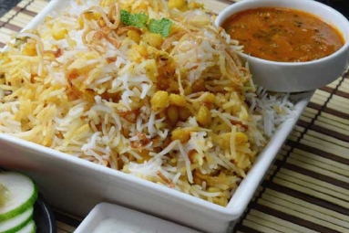 Easy Masoor Dal Biryani Recipe