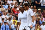 Wimbledon Mixed Doubles, serena williams in Wimbledon Mixed Doubles Race, andy murray and serena williams knocked out of wimbledon mixed doubles race, Serena williams