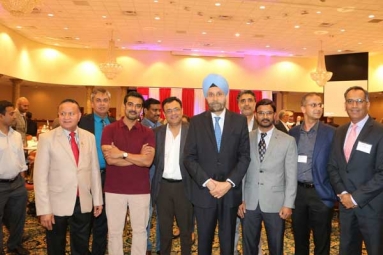 Indian Ambassador to United States addresses Indian American Community in Columbus