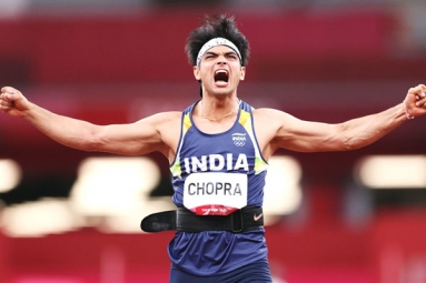 Neeraj Chopra Scripts History In Javelin Throw