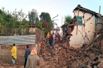 Nepal Earthquake damage, Nepal Earthquake pictures, nepal earthquake 128 killed and hundreds injured, Nepa