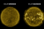 maximum, maximum, the new solar cycle begins and it s likely to disturb activities on earth, Astronaut