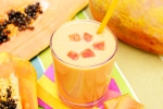 Papaya, Papaya, papaya smoothie that can help with bloating, Nutrition Papaya, Papaya, papaya smoothie that can help with bloating, Nutrition