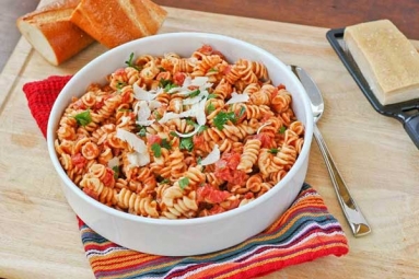 Pasta in Tomato Sauce Recipe Pasta in Tomato Sauce Recipe