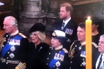 Queen Elizabeth II, Queen Elizabeth II, prince harry accused of not singing at the queen s funeral, Meghan markle