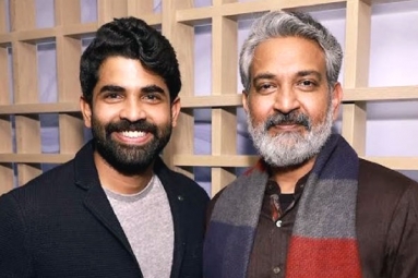 Rajamouli and his son survives from Japan Earthquake