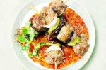 Roasted Lamb Dumplings and dates, Roasted Lamb Dumplings and dates, recipe roasted lamb dumplings and dates with lebanese salsa, Lebanese salsa