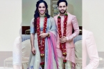 Parupalli Kashyap, Saina nehwal and Parupalli Kashyap marriage photos, saina nehwal parupalli kashyap gets married in private ceremony, Parupalli kashyap