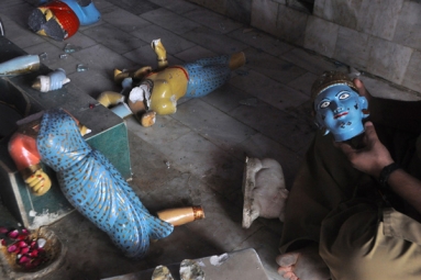 Hindu temple&nbsp;vandalized in Pakistan