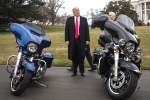 import tariffs on harley davidson, harley davidson moving, donald trump slams india over 50 percent tariffs on harley davidson motorcycles, Harley davidson