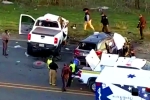 Texas Road accident breaking news, Texas Road accident updates, texas road accident six telugu people dead, Christmas