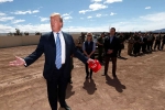 US system, US system, u s is full trump announces to migrants at mexico border, Border wall