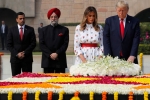 Raj Ghat, Hyderabad House, highlights on day 2 of the us president trump visit to india, Us presidential elections