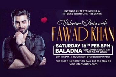 Valentine's Date with Fawad Khan Valentine's Date with Fawad Khan