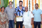 Mickey J Meyer, Varun Tej 12 launch, varun tej s 12th film launched, Naga babu