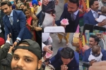 ranveer singh giving flower to elderly woman, bollywood, watch video of ranveer singh giving a flower to an elderly woman is winning hearts, World cup 2019 ranveer singh giving flower to elderly woman, bollywood, watch video of ranveer singh giving a flower to an elderly woman is winning hearts, World cup 2019