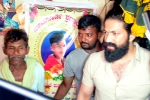 Yash, Yash fans names, yash meets the families of his deceased fans, Accident
