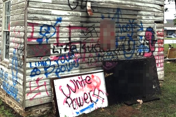 Racist attack on historic Black school, Virginia
