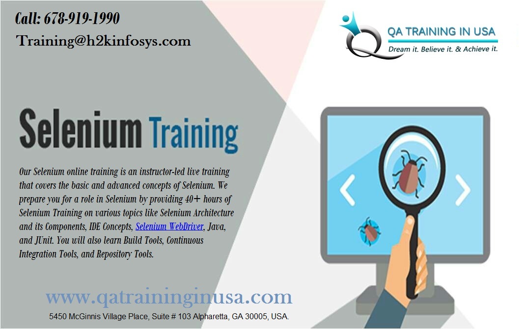 Selenium Online Training with Job Support