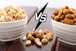 Almonds, Peanuts vs Almonds comparision, peanuts vs almonds for weight loss, Update